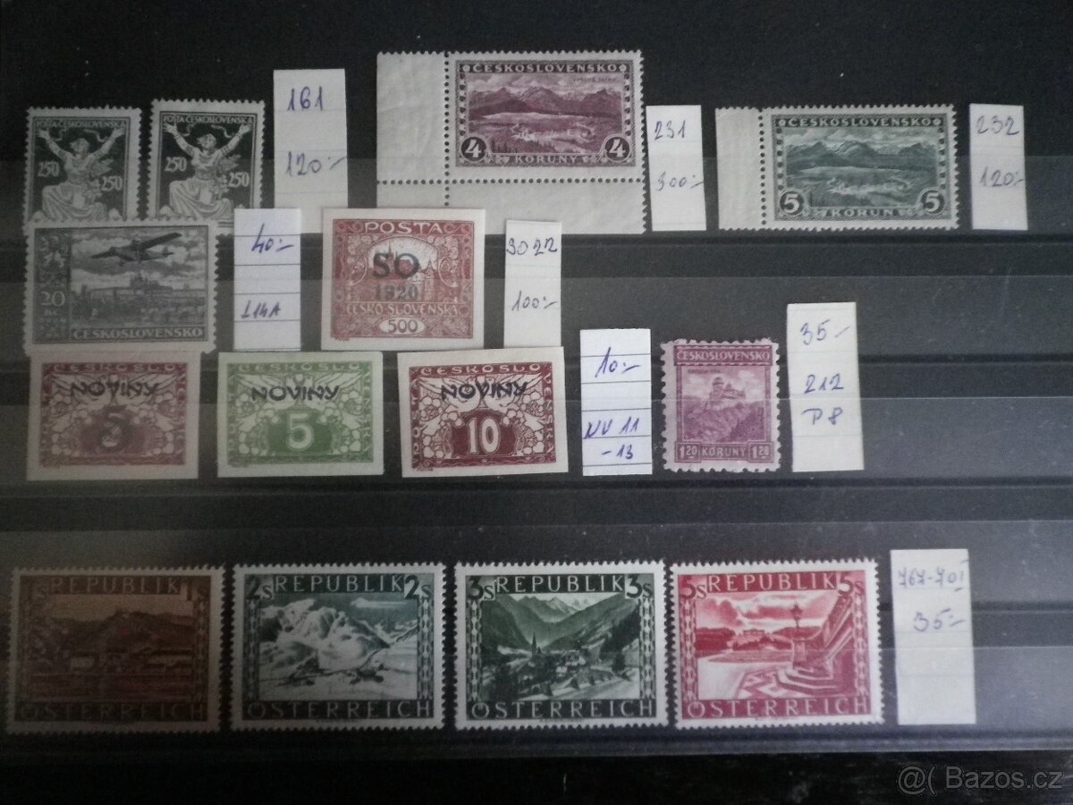 Kolekce filatelie - různé - 4