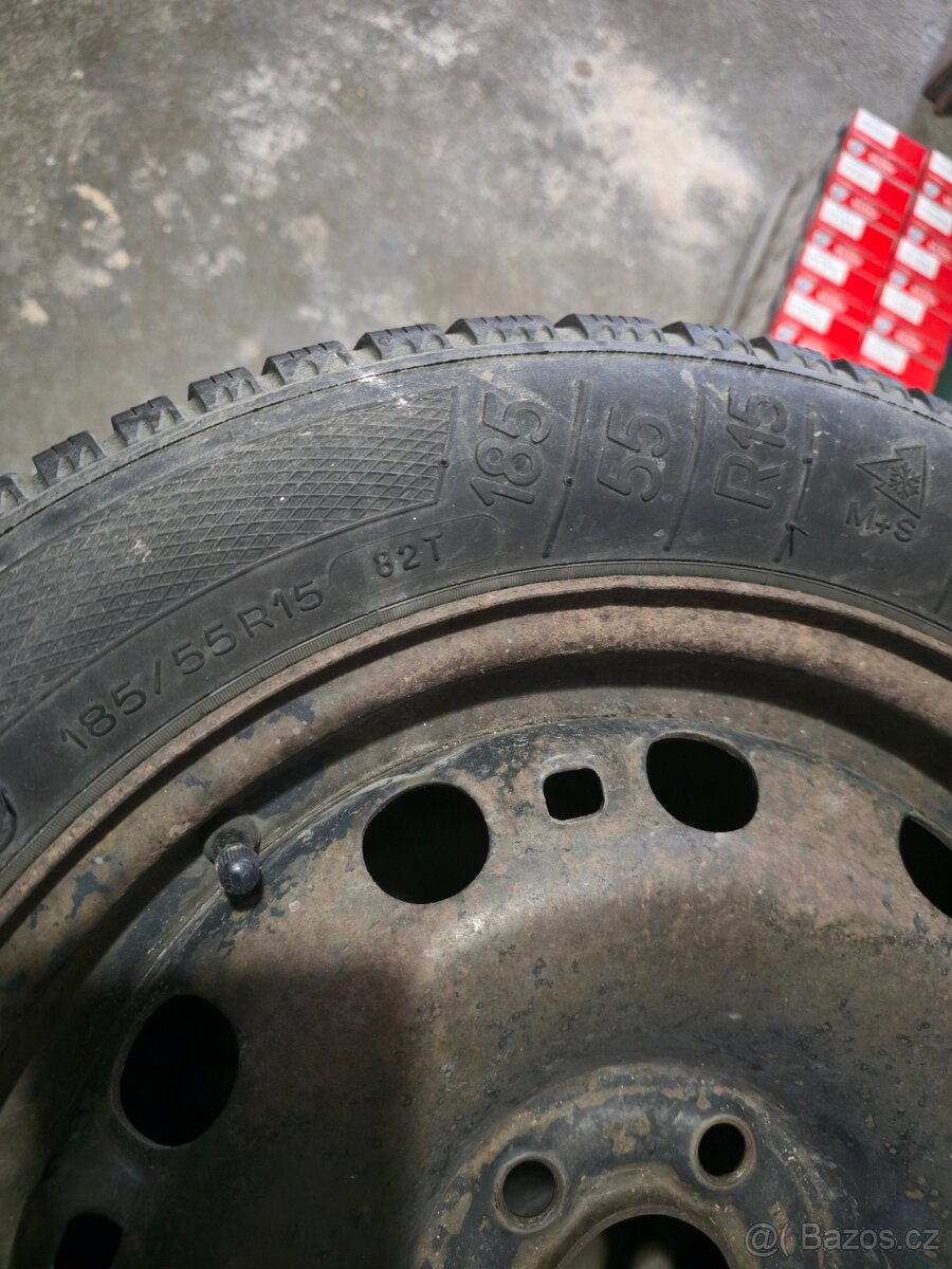 Pneumatiky + disky 15" - 4