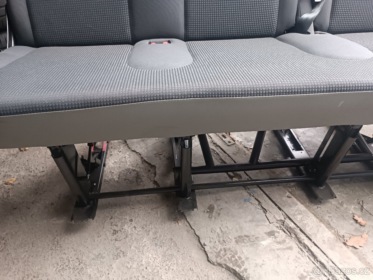 Zadní sedačka Renault Trafic,Opel , 3 místa - 4
