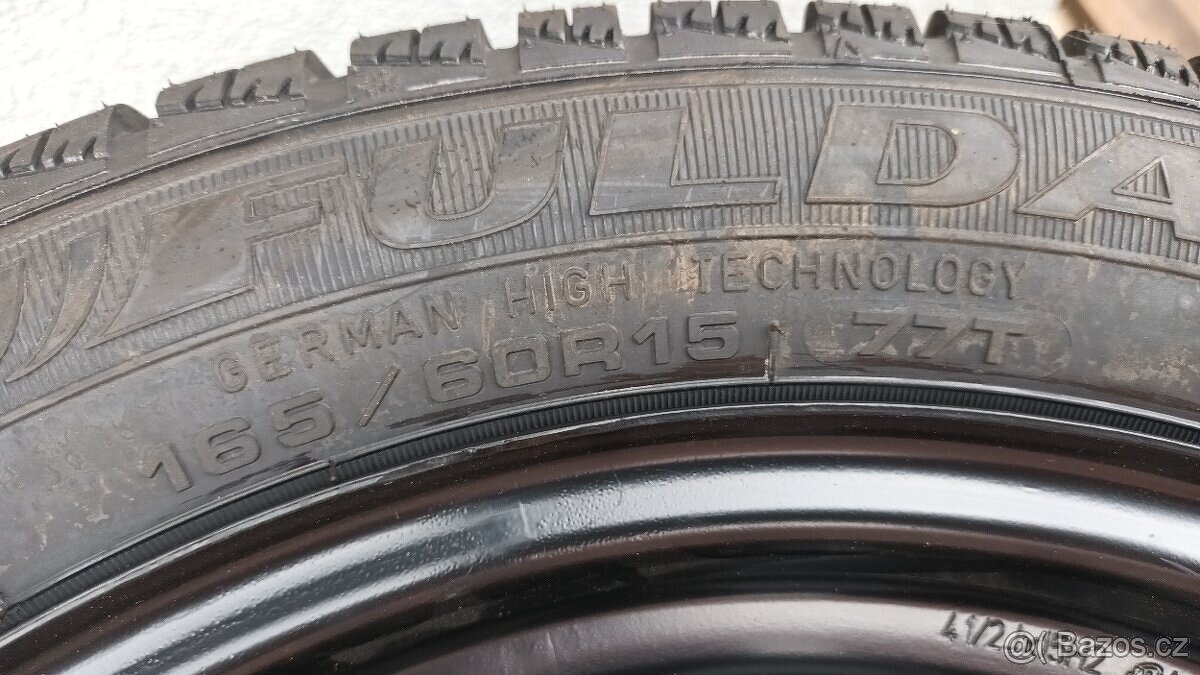 Citroen C1 P Peugeot 108 P Toyota Aygo 165/60 r15 Fulda komp - 4