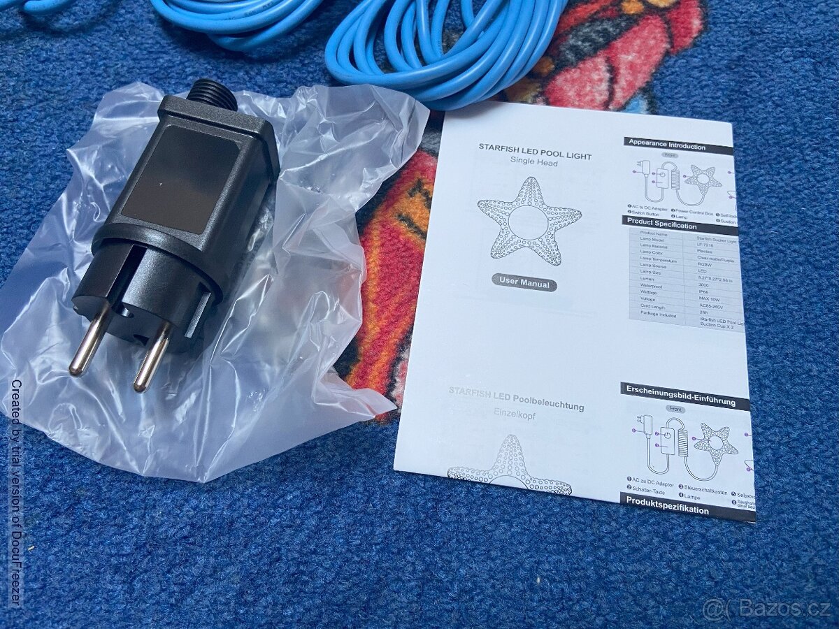 3x DANSIOYE LED bazénové světlo s RGB a aplikací - 4