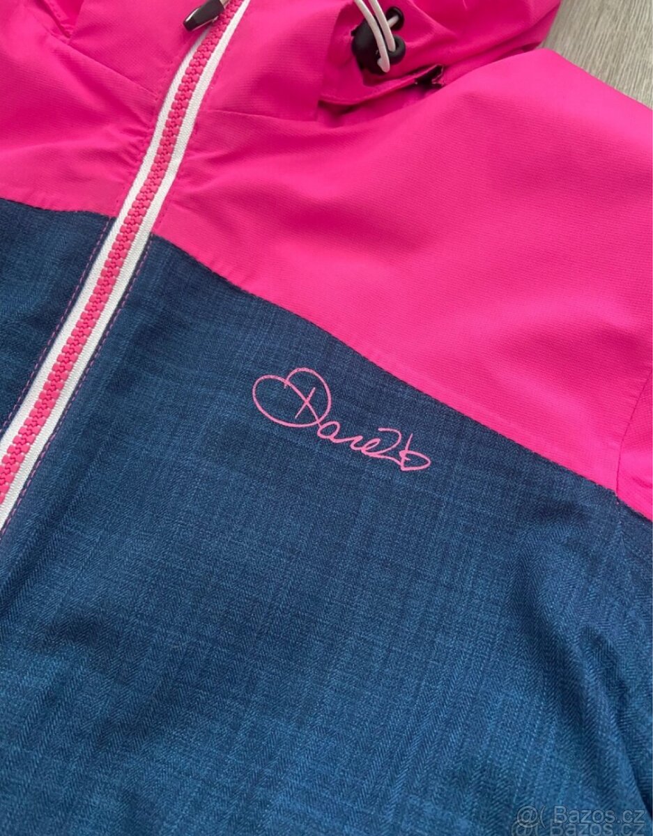 Dámská růžová zimní bunda vel. L - 4
