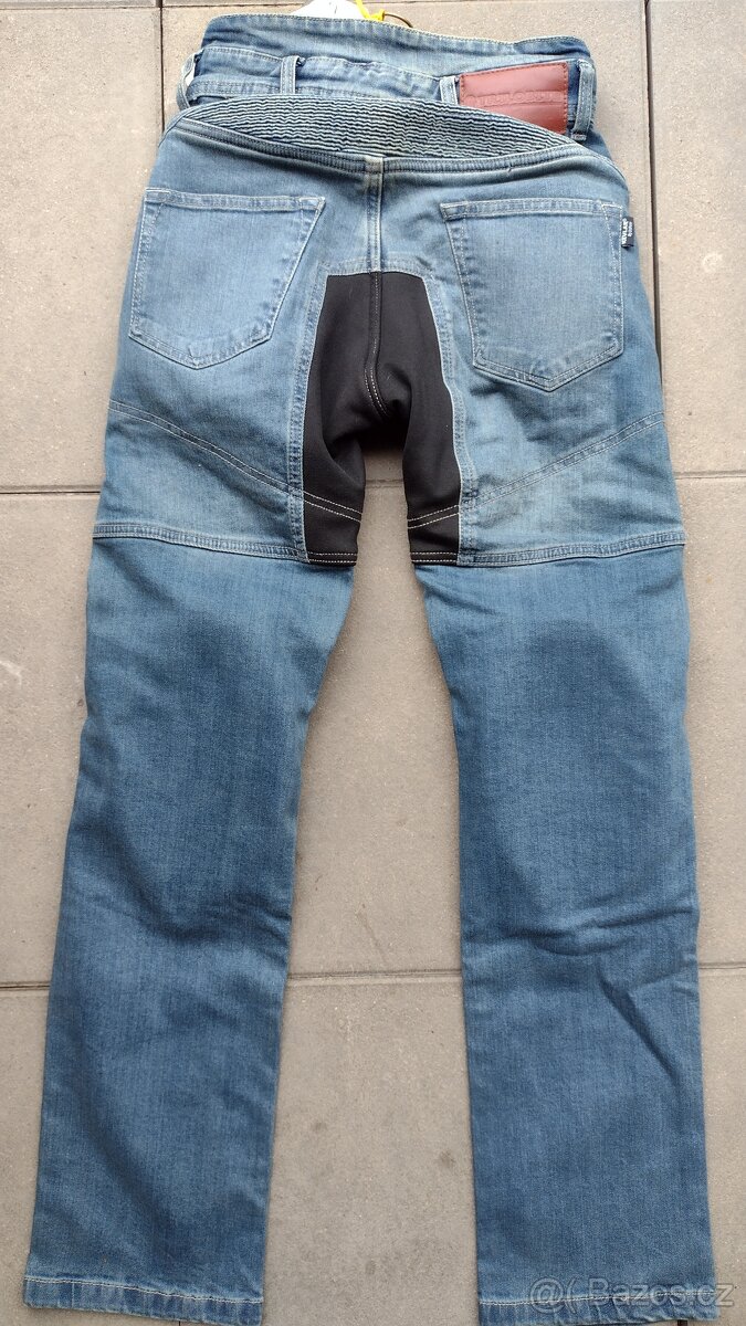 Dámské motorkářské džíny trilobite 2ks - 4