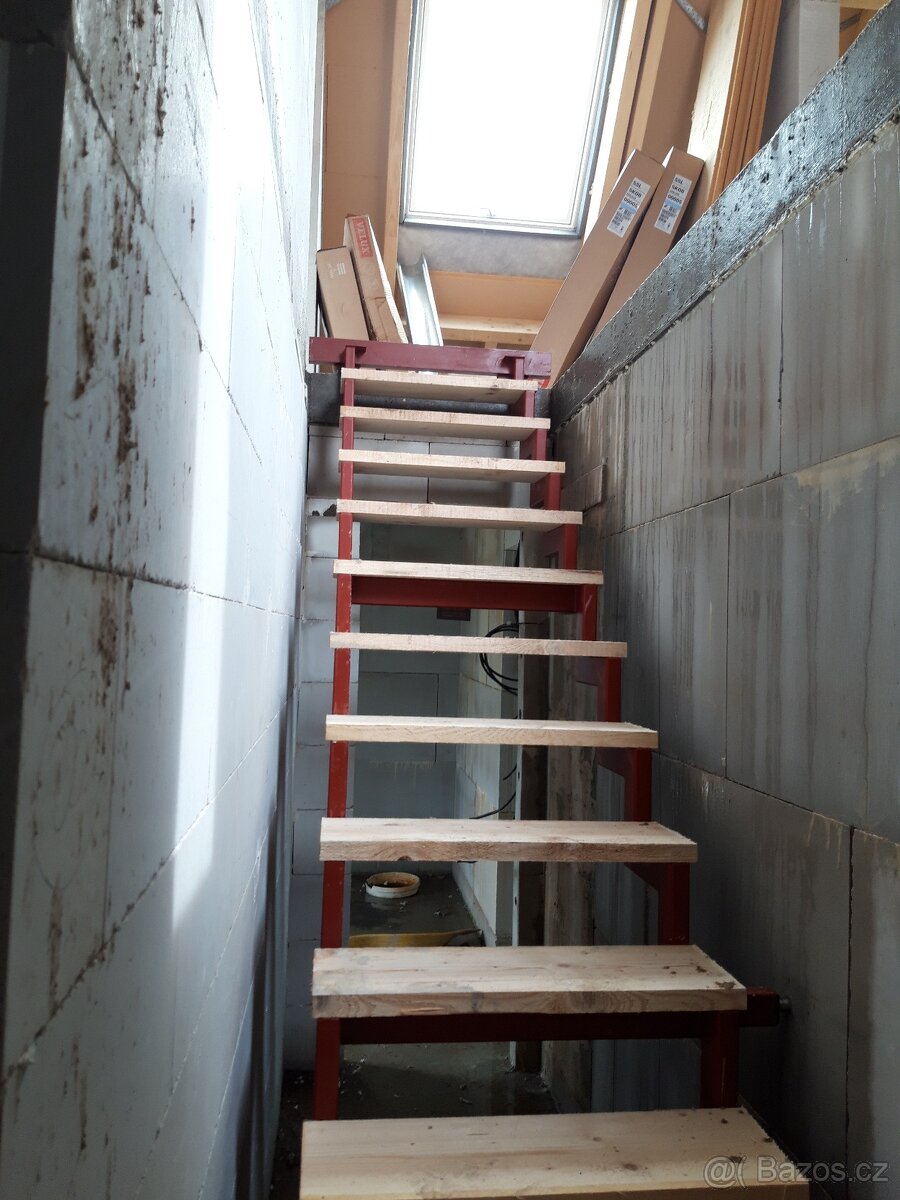 Schody ocelové rovné 296 cm - 4