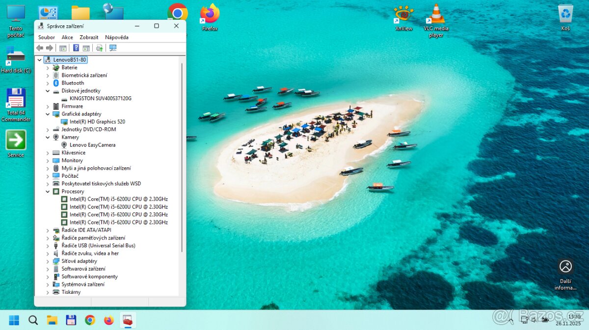 Lenovo B51-80, i5-6200, 8GB/ 128GB - 4