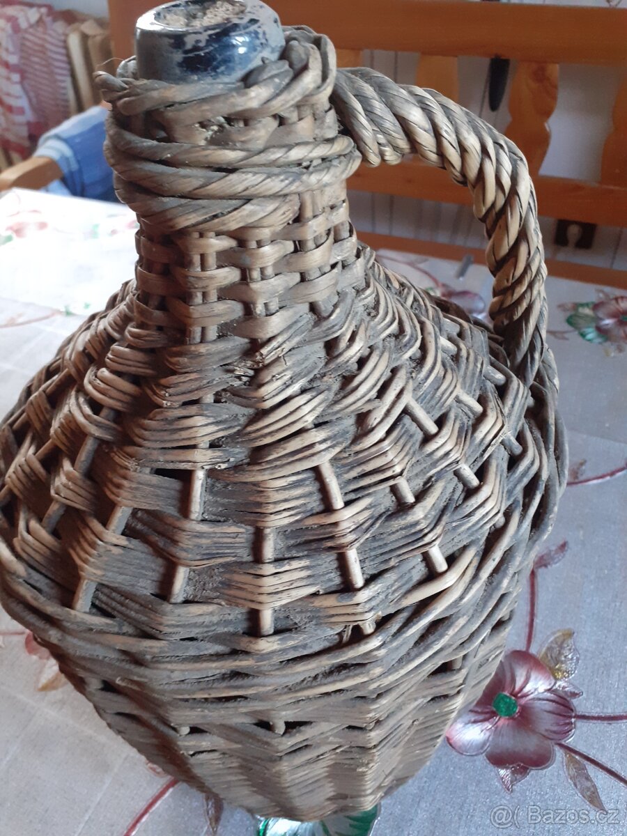 Starožitna ,velká nádoba měrka do pivovaru ,demizon - 4