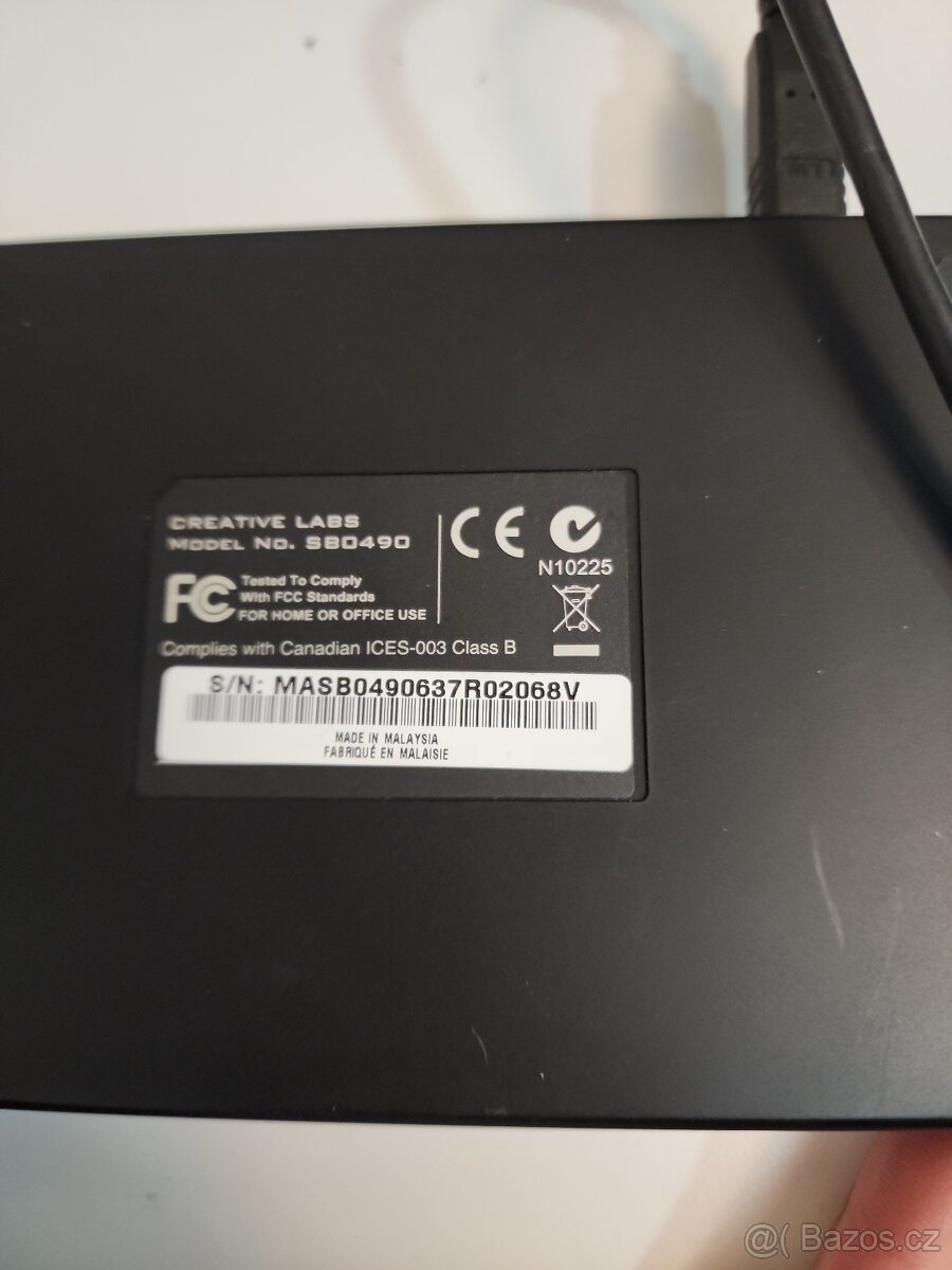 Externa zvukova karta SoundBlaster - 4