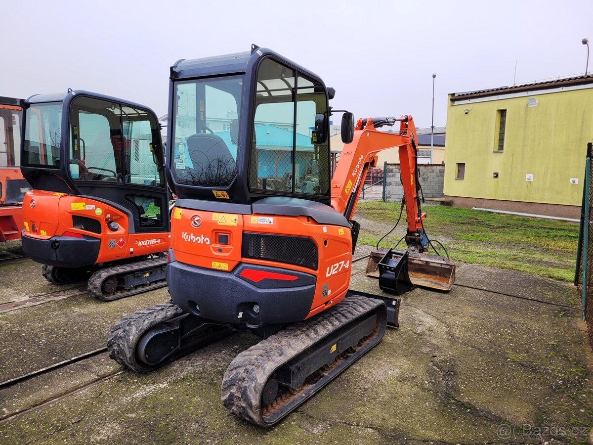 minibagr Kubota U27-4 - 4