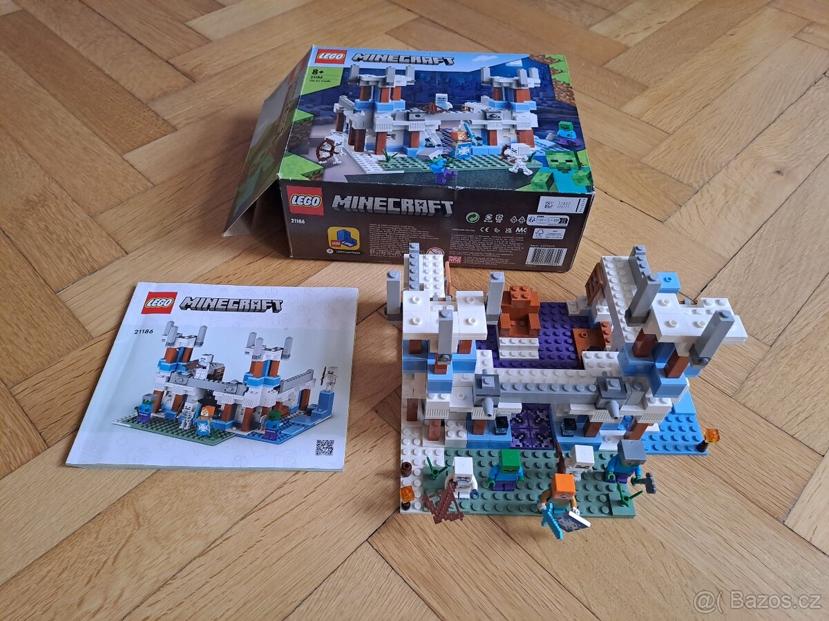 Lego Minecraft 21186 Ledový zámek - 4