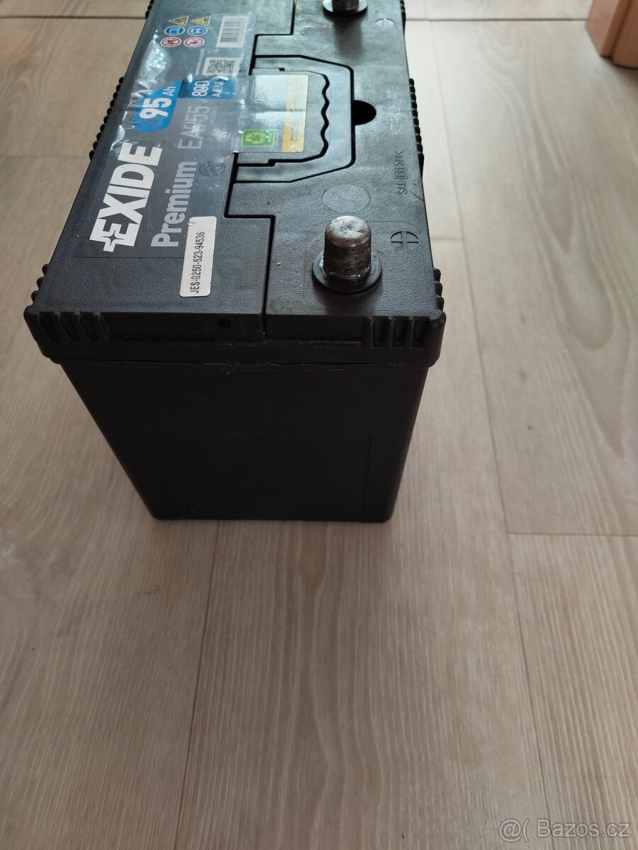 Autobaterie 12V 95 Ah LEVÁ akumulátor - 4