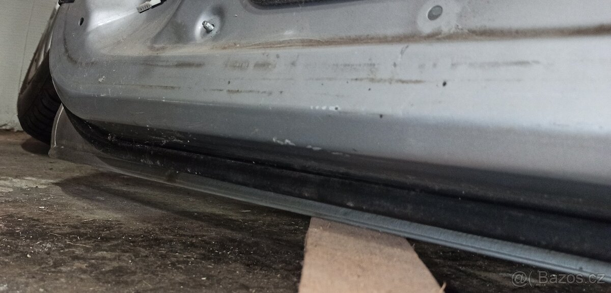 Přední dveře BMW E46 spolujezdec stříbrné - 4