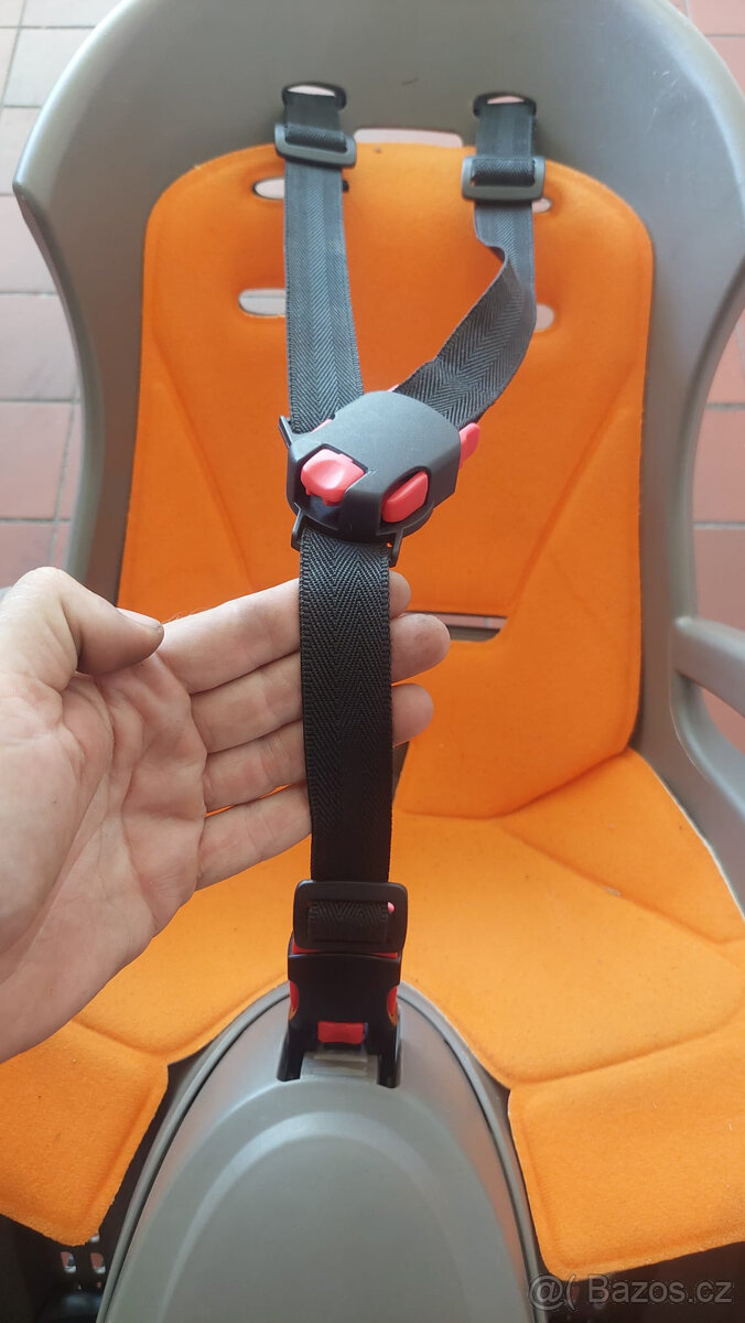 Dětská sedačka na kolo Hamax + 2 držáky - 4