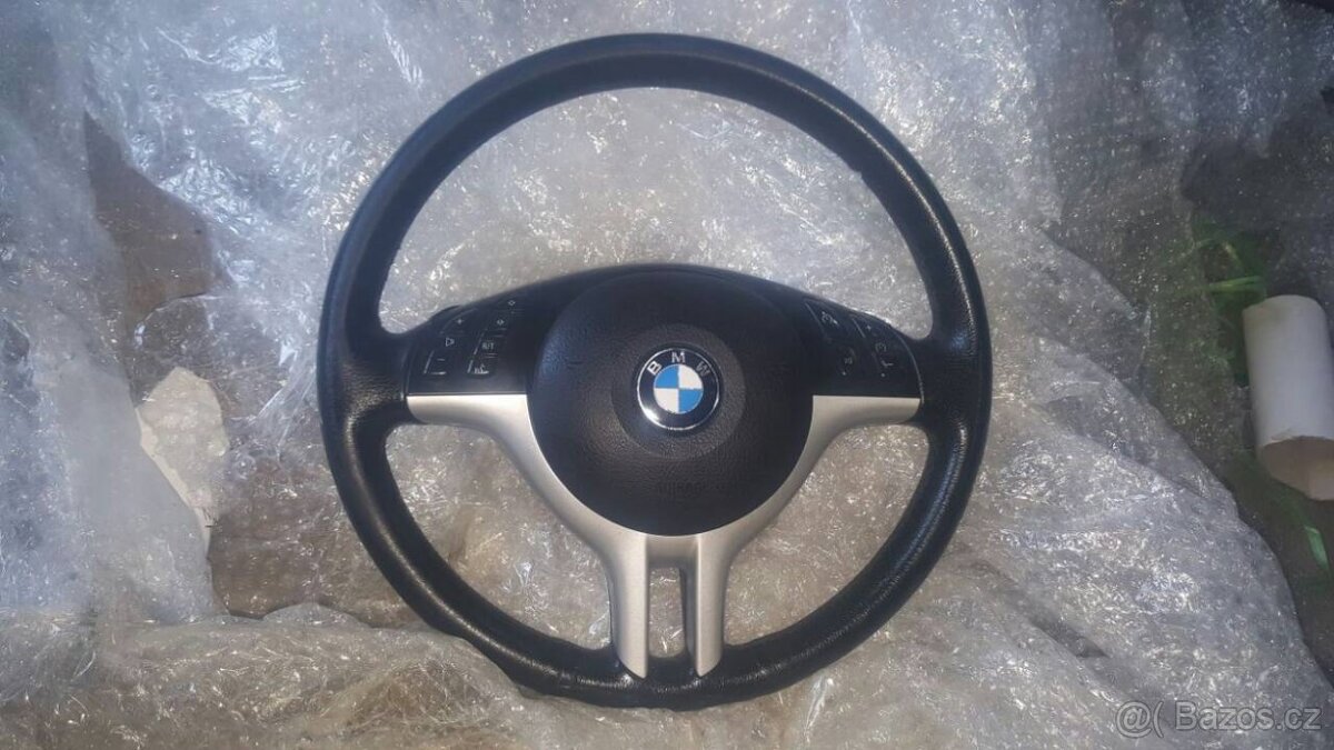 Bmw Volant e46 e53 e39 multifunkce s airbagem M-TECHNIK - 4