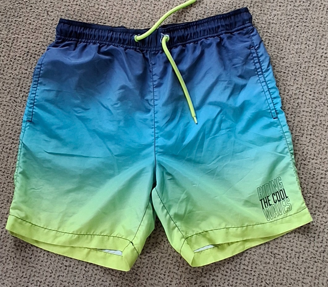 Kraťasy bavlněné chlapecké, tričko dlouhý rukáv 170 H&M - 4