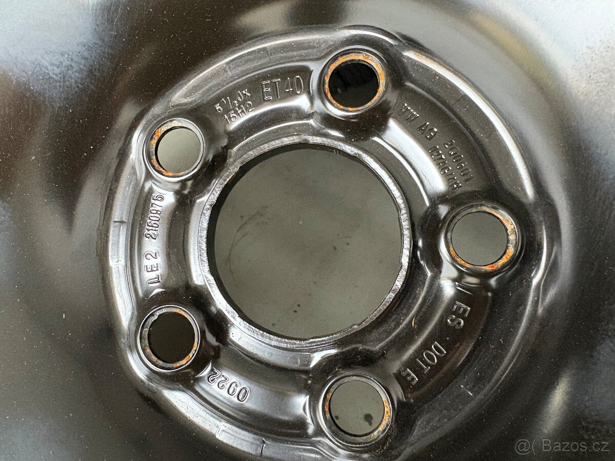 Zimní kola Fabia 5x100 R15 - 4