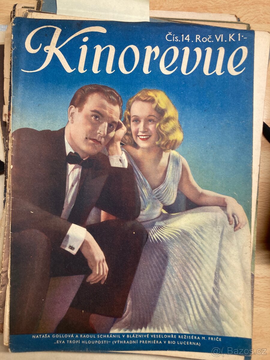 126 původních výtisků Kinorevue 1936 –1941 - 4