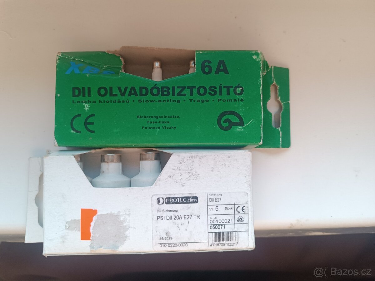 Keramické pojistky "D" - 4