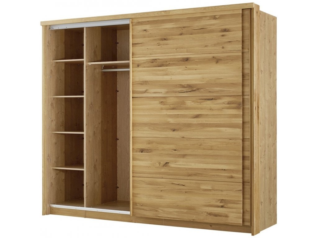 Posuvná skříň - Divoký dub masiv Germany - 4