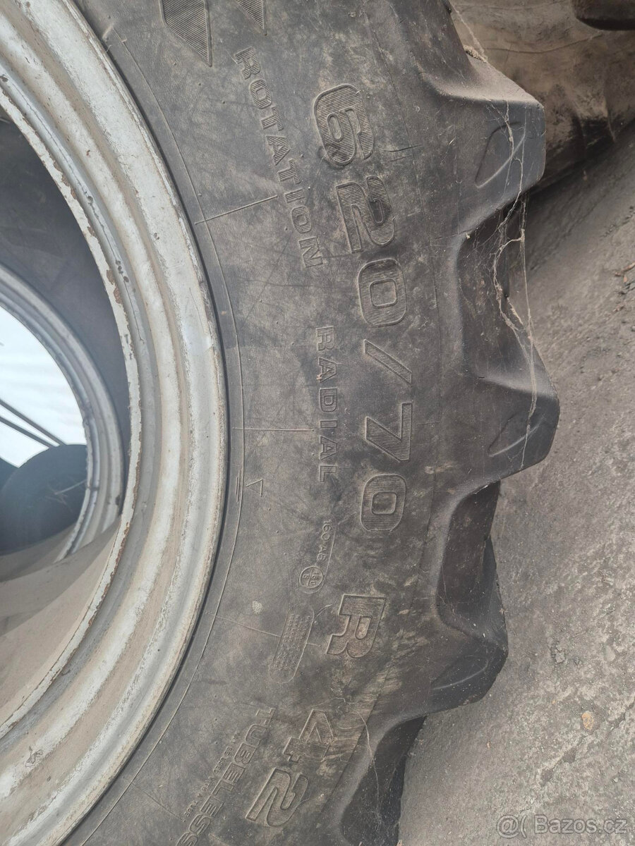 Dvojmontáže 620/70 R42 a kola 650/65 R42 - 4