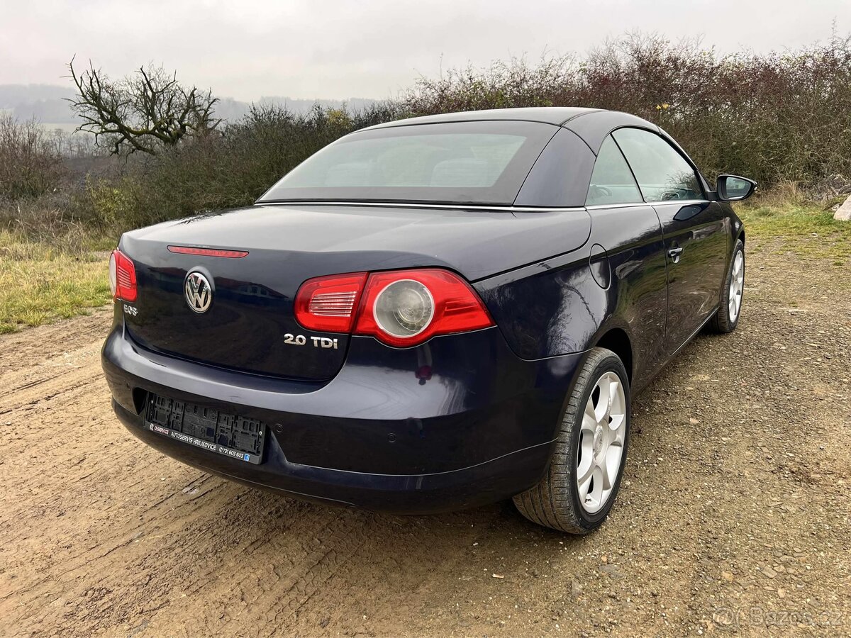 Volkswagen EOS 2.0 TDI, 103 kW, – perfektní stav, kabrio - 4