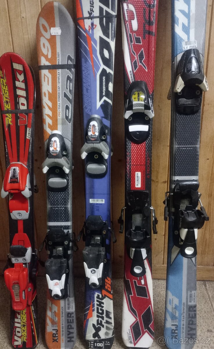 Dětské lyže za 800,-Kč/pár - 4