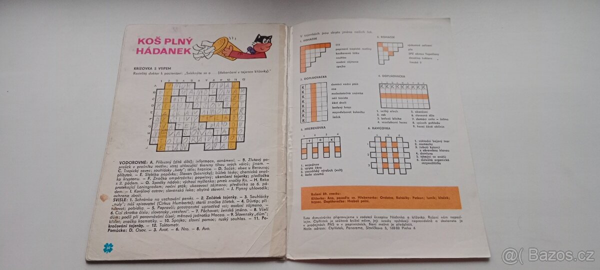 Čtyřlístek č. 90 - 97. Ročník 1981 - 4