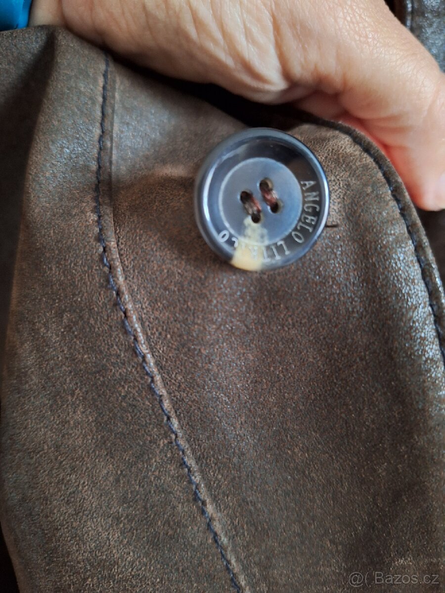 Kožená pánská bunda vel. XXL - 4