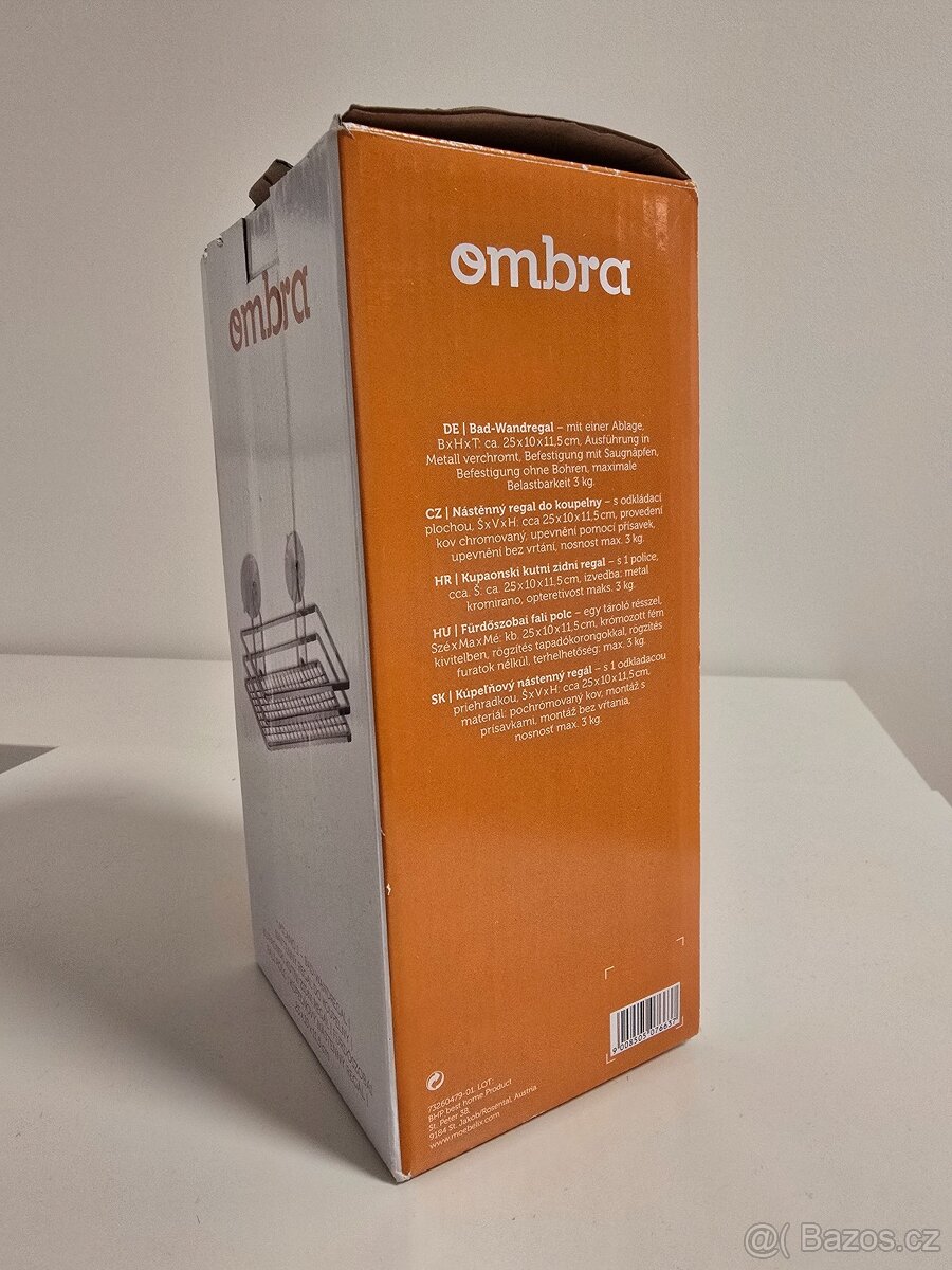 Koupelnová drátěná polička na přísavky - 4