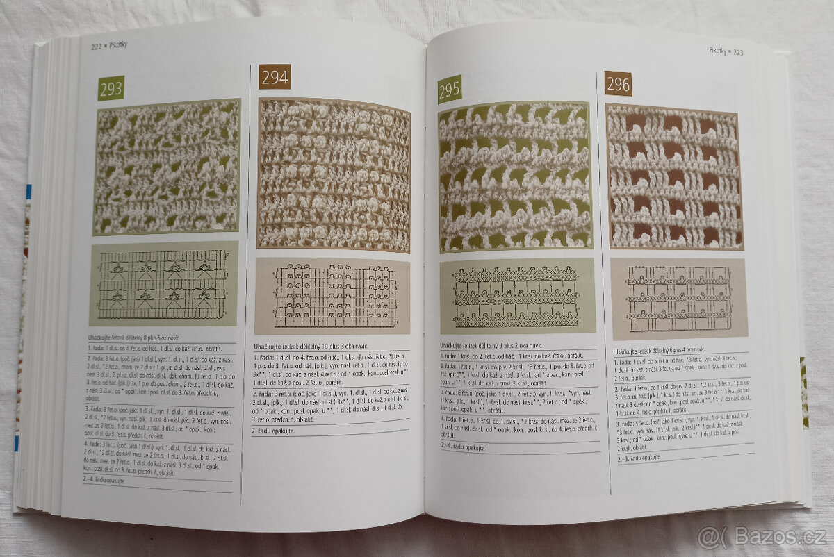500 háčkovaných vzorů - 4