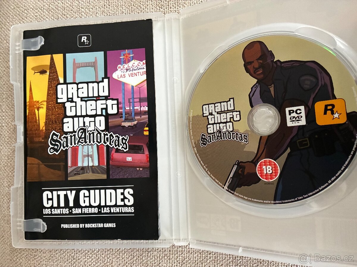 PC hry DVD GTA San Andreas aj. - 4