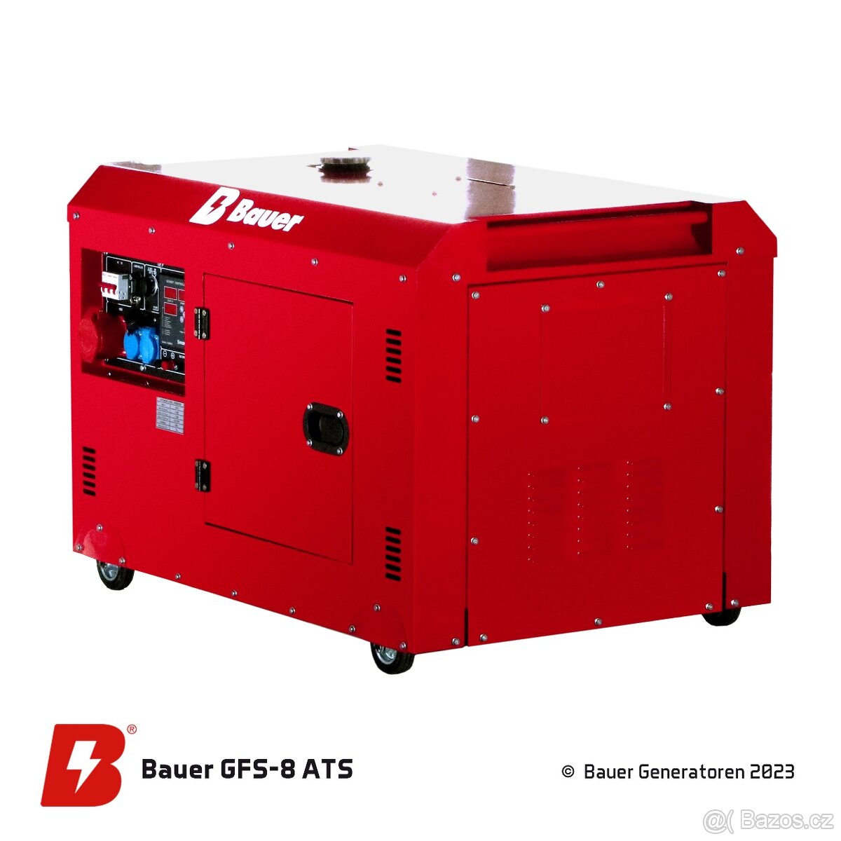 Bauer GFS-8, ATS, 230/400 voltů, nouzový generátor / nouzový - 4
