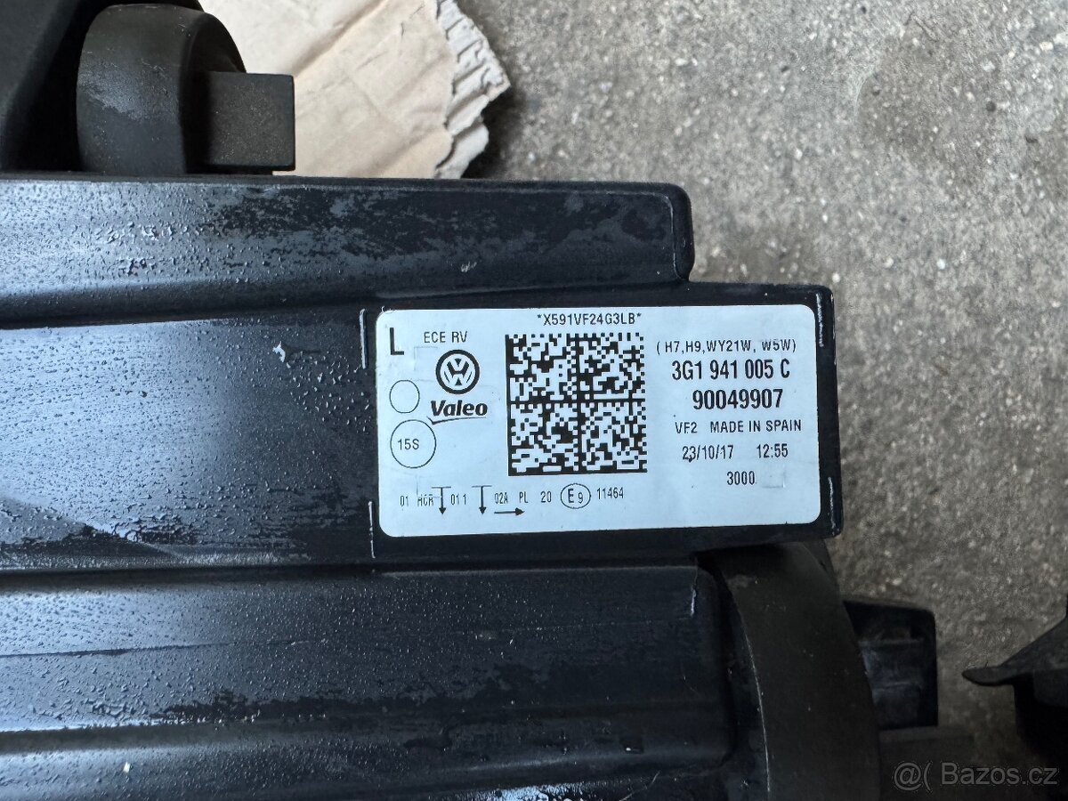 Světlo VW Passat b8 halogen R-line - 4