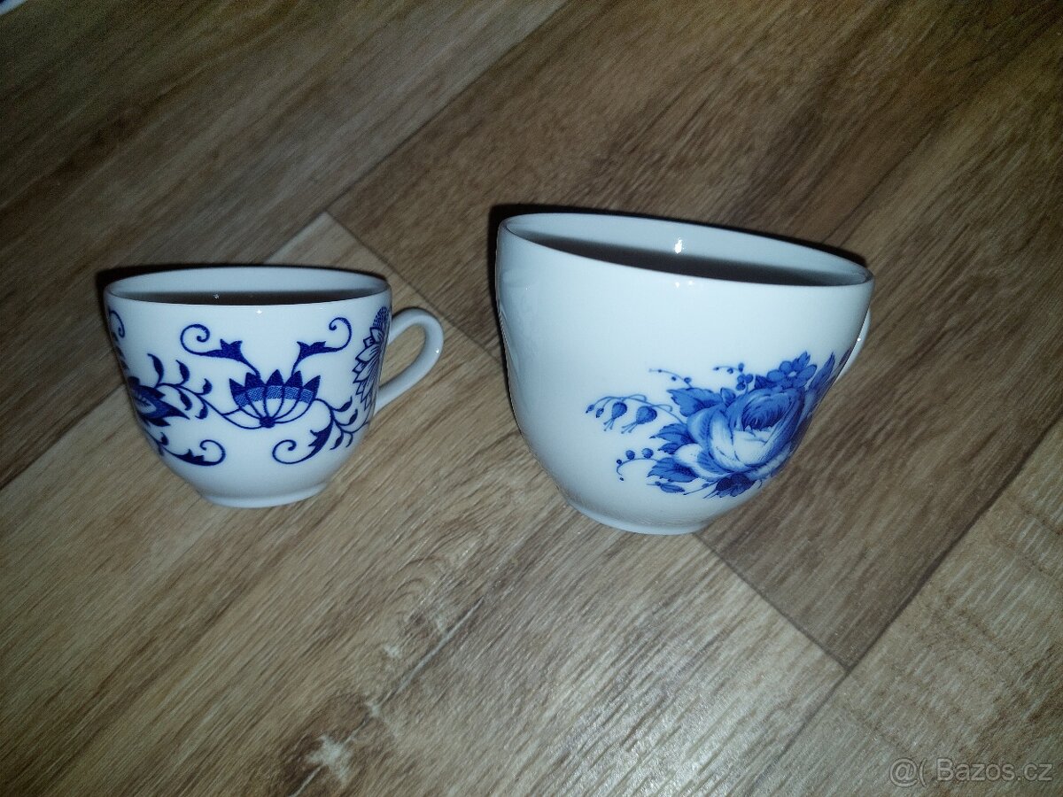 Prodám modrý porcelán . - 4