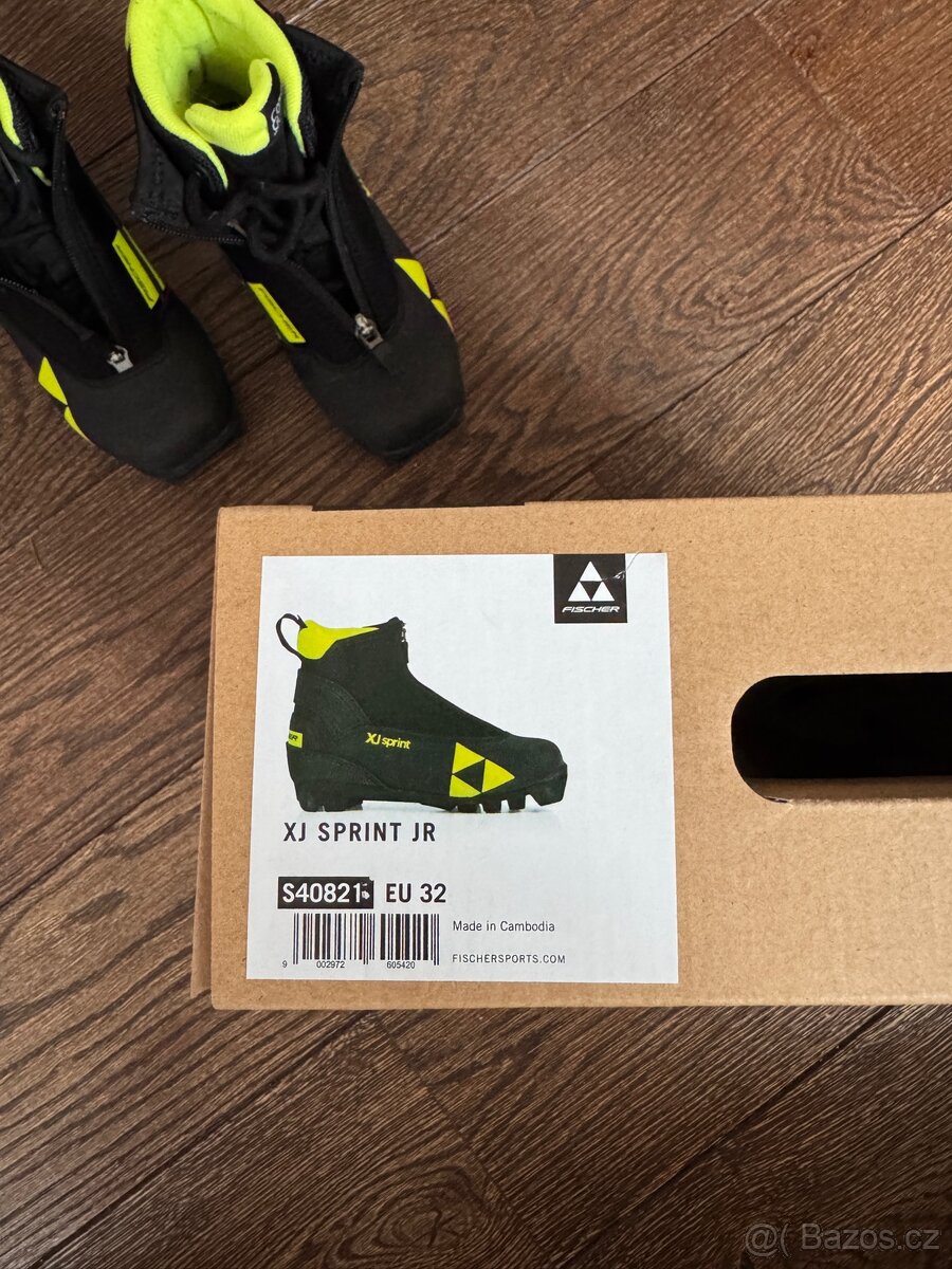 Dětské běžecké boty Fischer XJ SPRINT, vel 32 - 4