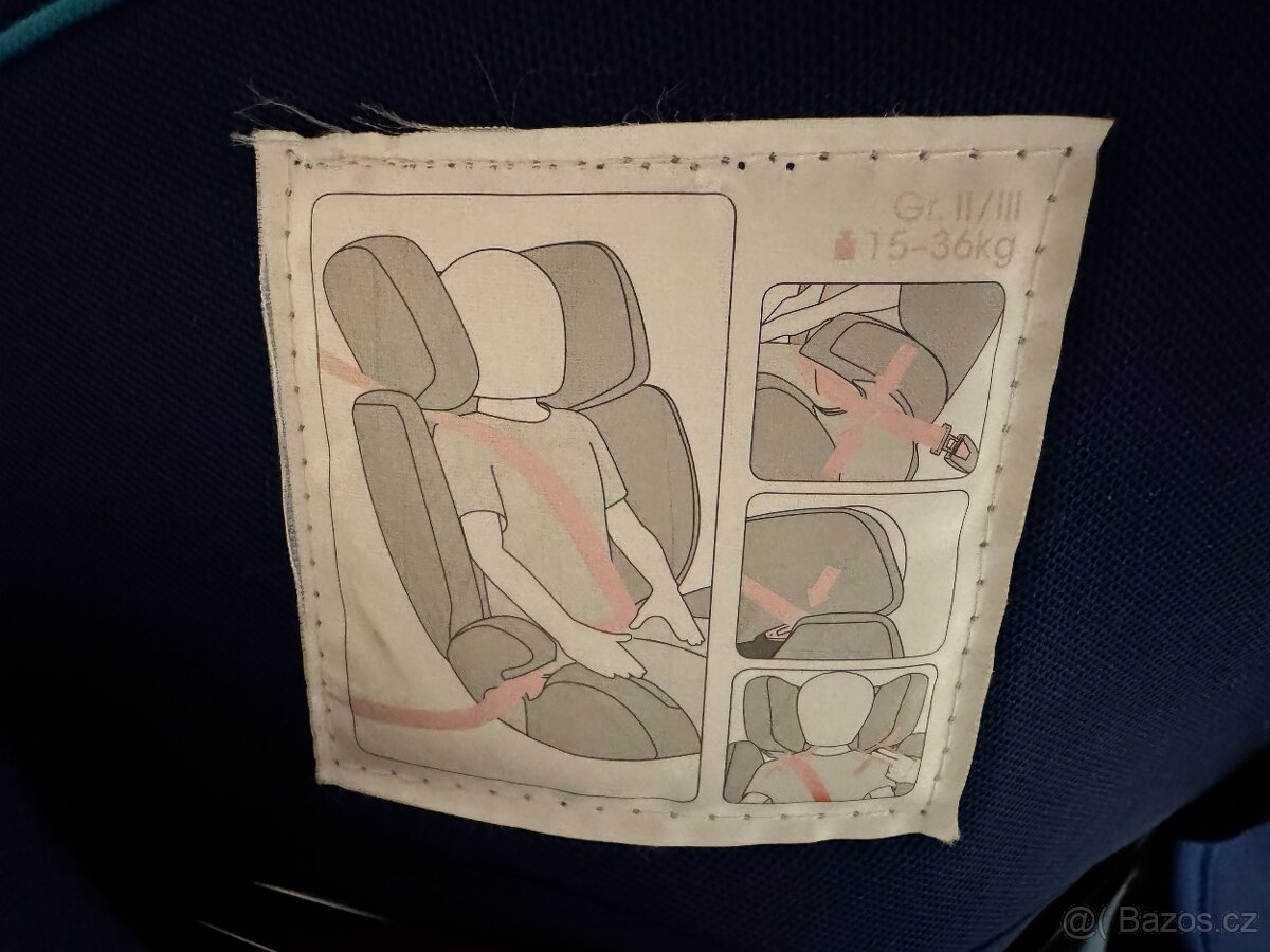 Dětská autosedačka CBX 15-36kg s ISOFIX - 4
