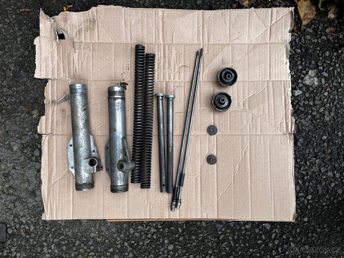 Jawa 90 cross přední vidlice - 4