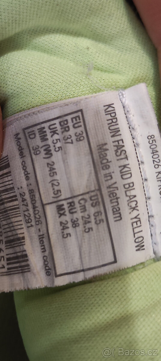 Dětské tenisky vel. 39 - 4