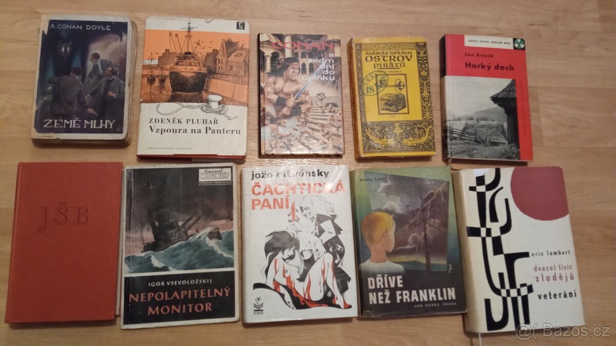 Knihy různé cca 90 kusů po 20 kč kus - 4