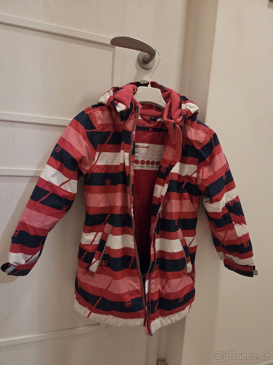 Lyzarska zimni bunda LEGO vel.116,skoronova - 4