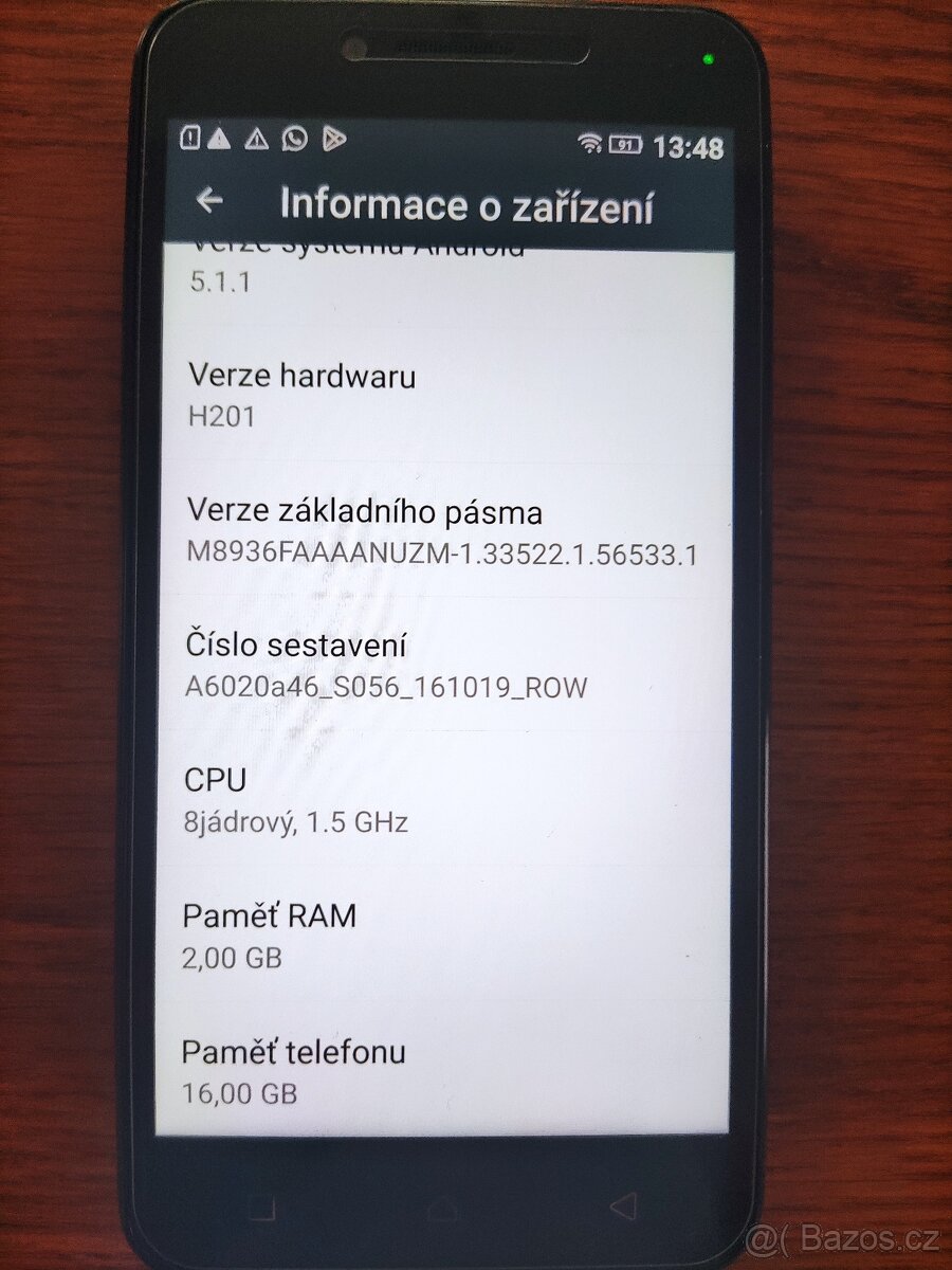 Prodám Lenovo A6020a46 (Vibe K5 Plus) - 2G/16G - Dual SIM - 4