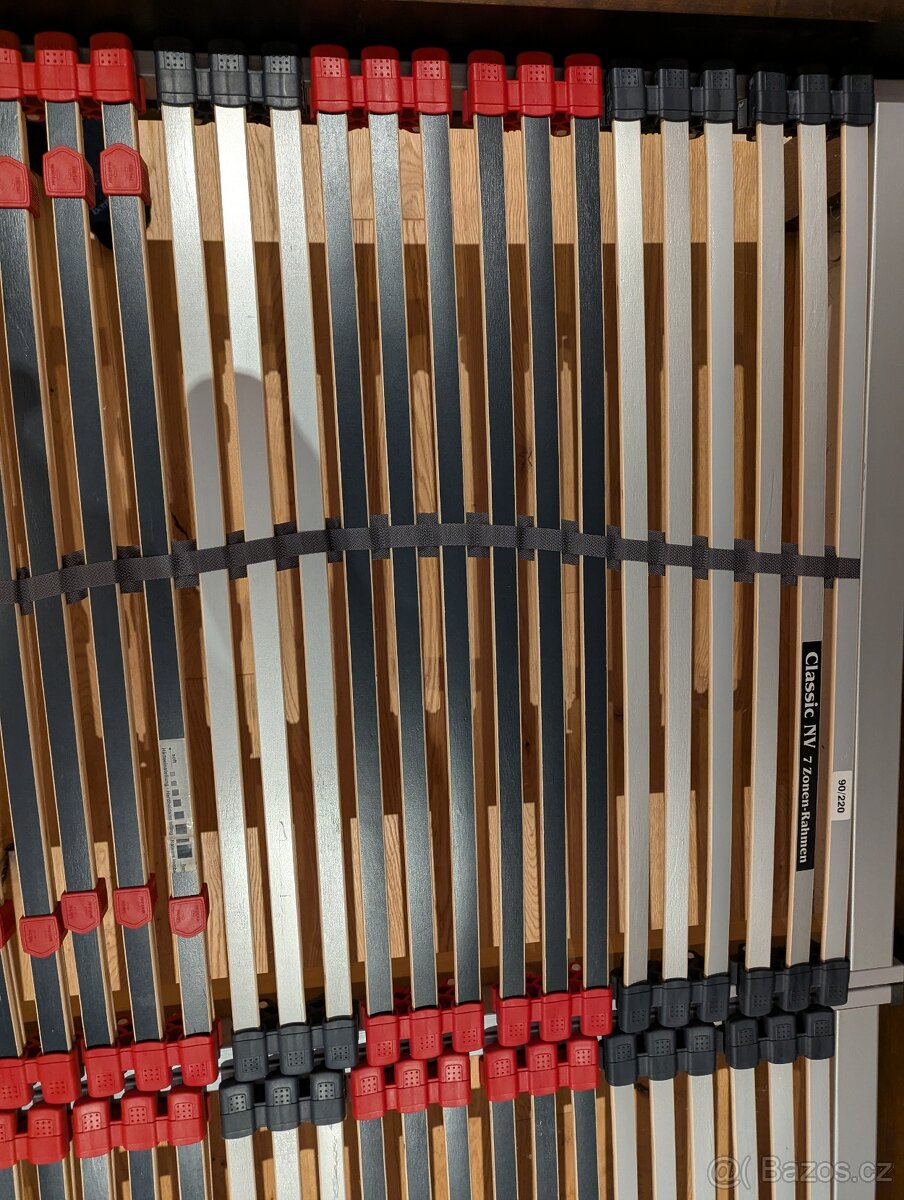 Prodloužená manželská dřevěná postel - 4