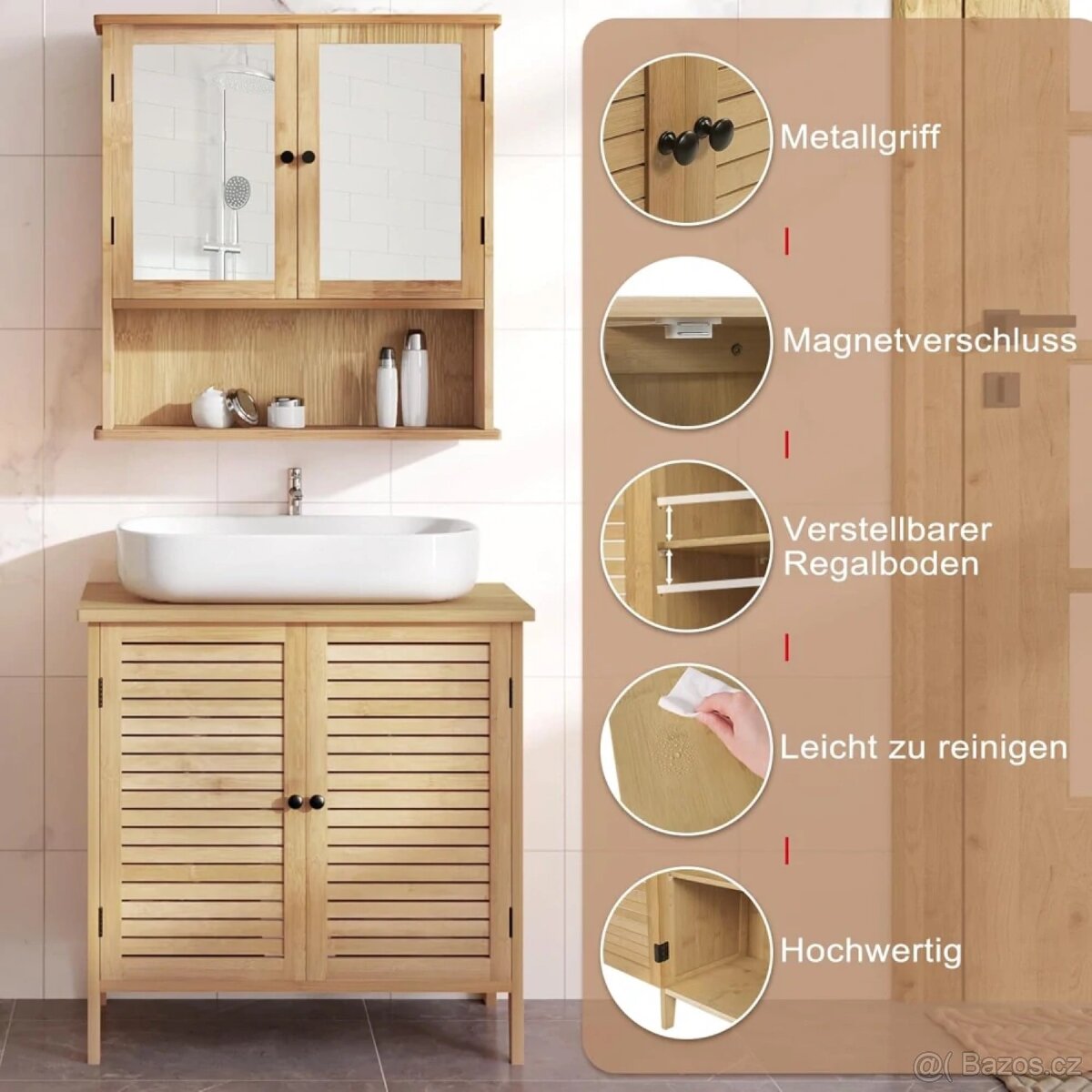 Koupelnová skřínka - NOVÁ - 4