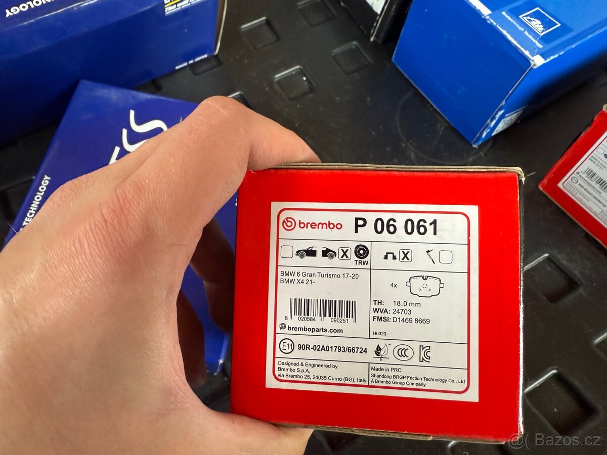 Brzdové destičky BMW - Endless/Brembo/ATE/PFC - 4