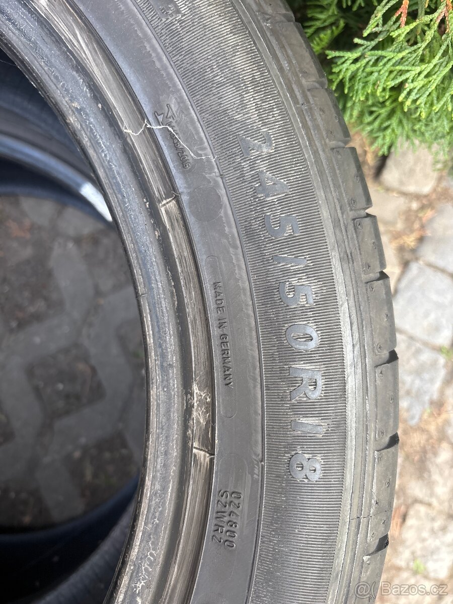 245/50 R18 Runn Flat, letní pneu - 4