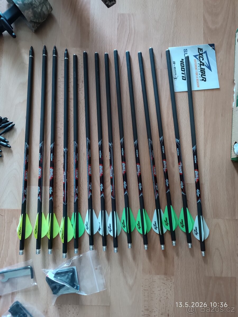 kuše Excalibur Micro Suppressor 400TD..+doplňky..Nova - 4