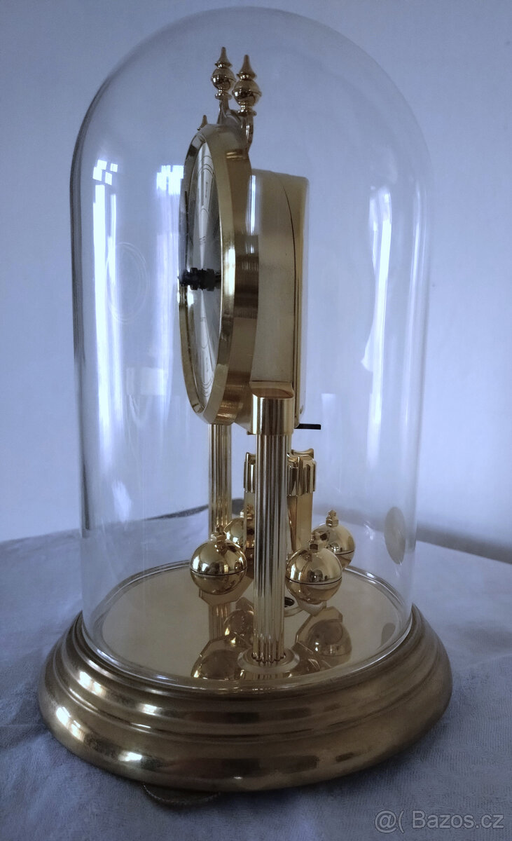 funkční hrající stolní hodiny Quartz Provita, tzv. ročky - 4