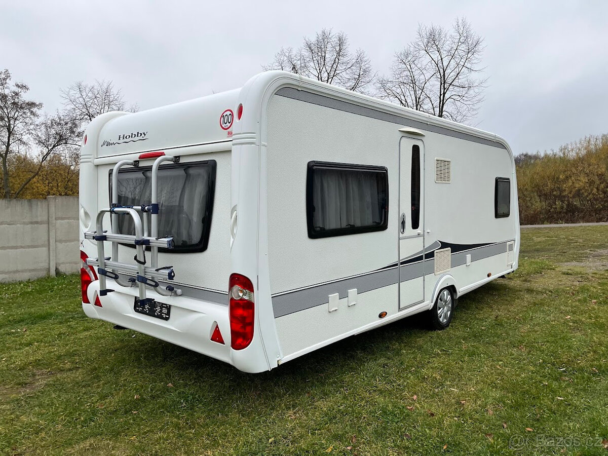 Hobby 560 CFe 2011 MOVER, PŘEDSTAN, DRŽÁK KOL, SUPER STAV - 4