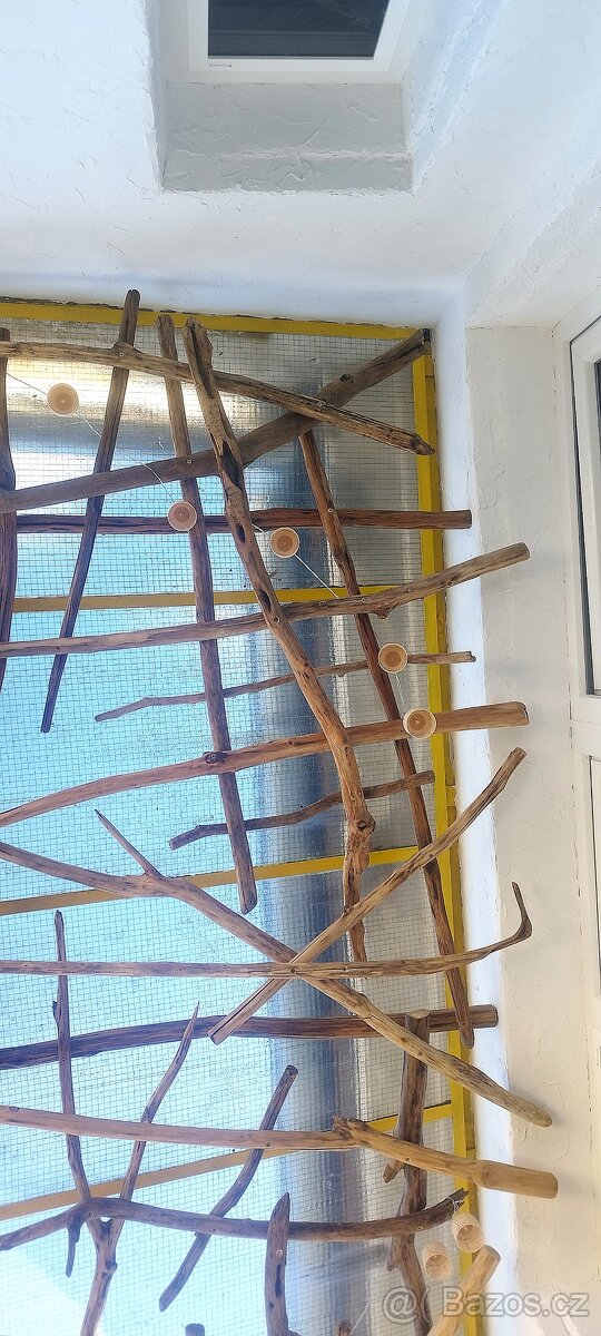 Okrasní strop z naplaveného dreva - 4