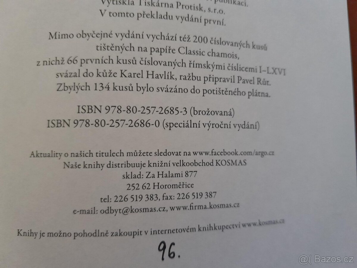 Píseň ledu a ohně I.-V. - plátěná vazba limitka 134 kusů - 4