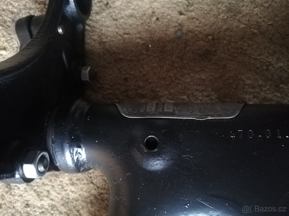 ČZ 175/470, MALÁ SPORTKA, RÁM ROVNÝ, ORIGINÁLNÍ, - 4